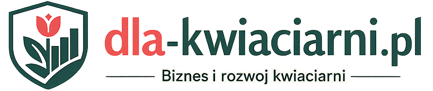 dla kwiaciarni - logo